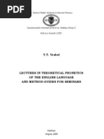 Download Lectures in Theoretical Phonetics of the English Language and Method Guides for Seminars by Leslie Cooper SN36975486 doc pdf
