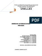 Derecho Internacional Privado Modulo I