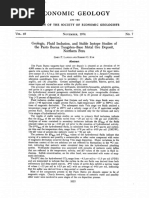 Landis & Rye 1974 Geologic Fluid Inclusion and Stable Isotope Studies PDF