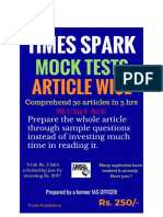 TIMES SPARK PREPARATION eBOOK PDF