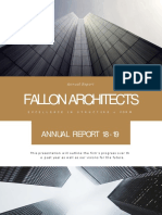 F Llon Rchitects: Annualreport