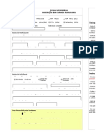 Ficha de reserva para cursos Furukawa