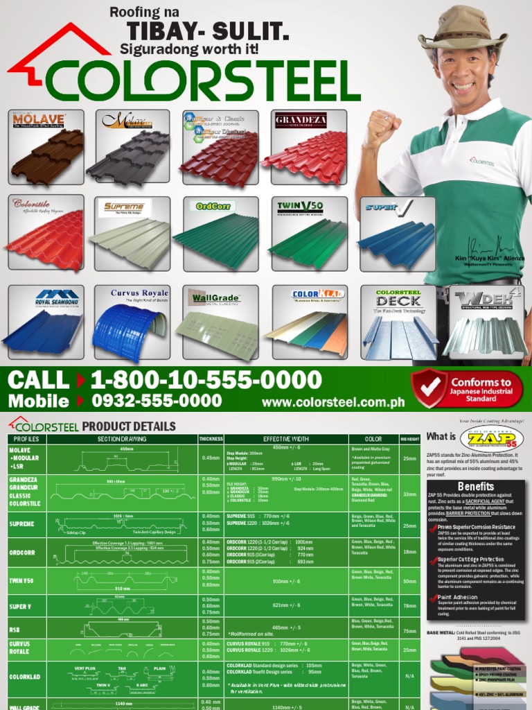 Colorsteel Roofing All-In-One PDF | PDF