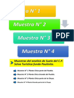 marcador de muestras e descripcion