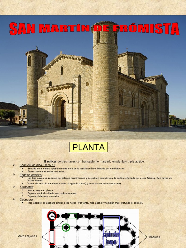 San Martin De Fromista Pdf Pdf Iglesia Edificio Estilos Arquitectonicos