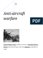 Anti-Aircraft Warfare