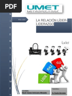 Relación Entre Líder y Liderazgo