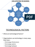 Technological Factors - Nikhil