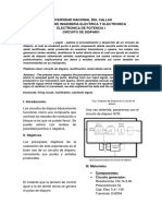 Circuito de Disparo