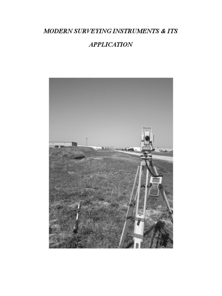 Modern Surveying Instruments Overview | PDF | Surveying | Global ...