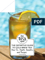 How To, Health Benefits, and Recipes: The Definitive Guide To Cold Brew Tea