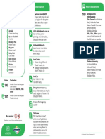 Route Descriptions Useful Information: This Timetable Covers Bus Services Linking