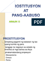 Prostitusyon at Pang-Aabuso Aralin 13