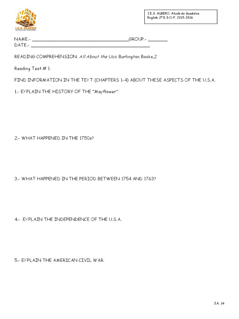 All About The USA 1 | PDF