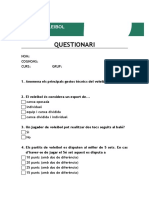 Questionari Voleibol