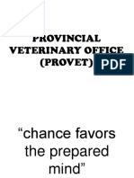 Provincial Veterinary Office (Provet)