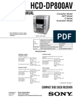 HCD Dp800av PDF