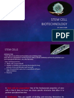 Stem Cell Biotechnology