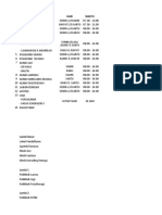 Jadwal Pelayanan