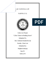 Cyber Crime in Banking Sector