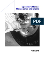 VNL VOLVO Operators Manual Maintenance and Engine