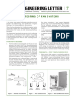 Field Testing of Fan Systems