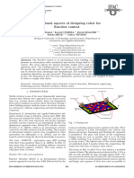 Educational Aspects of Designing Robot For Eurobot Contest