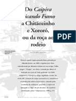 Do Caipira Picando Fumo A Chitaozinho e Xororo Ou Da Roça Ao Rodeio