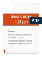 5 Aromatic Water