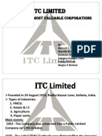 Itc Limited: One of India'S Most Valuable Corporations