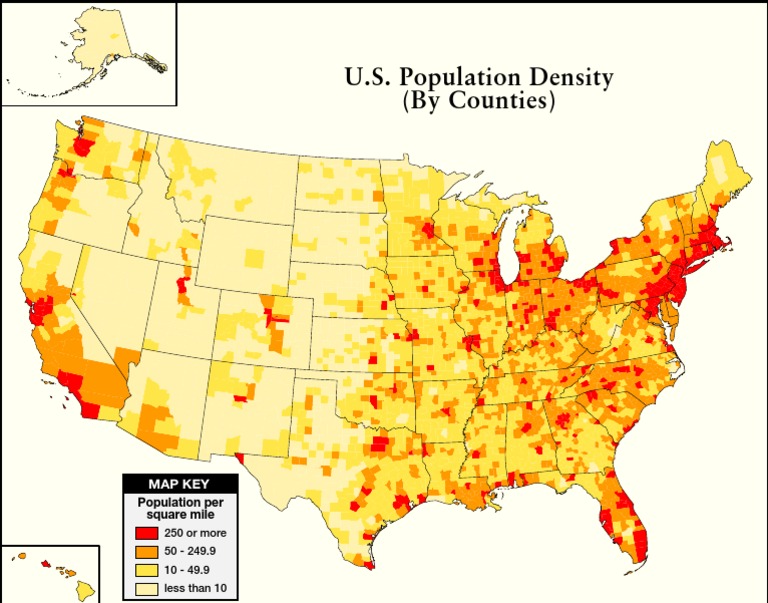 512 Population Density Maps | PDF