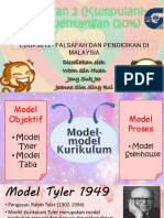 EDUP3013 - MODEL KURIKULUM TYLER DAN KSSR