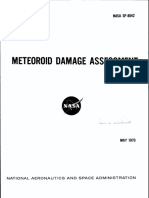 NASA - Sp8042 - Space Vehicle Design Criteria - Meteoroid Damage Assessment