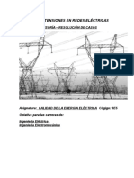 Sobretensiones en redes eléctricas: teoría y casos prácticos