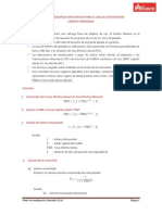 Formulas Credito Prendario