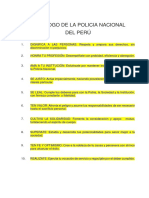 Letra - Decalogo de La Policia Nacional