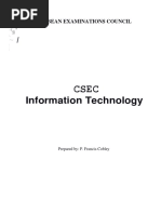 CSEC Information Technology Problem Solving Resource Material