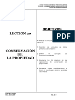 PL-20 Conservacion de La Propiedad