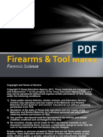 Firearms & Tool Marks