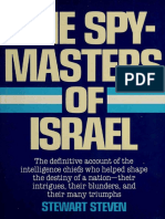 The Spy-masters of Israel--The Definitive Account of the Intelligence Chiefs Who Helped Shape the Destiny of a Nation.pdf