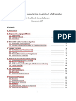 An Introduction To Abstract Mathematics