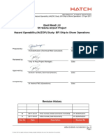 HAZOp Report - BFI PDF