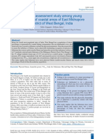 A Fitness Assessment Study Among Young Fishermen of Coastal Areas of East Midnapore District of West Bengal, India