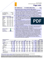 Page Industries Motilal Oswal Q2FY18