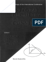 Integral Geometry and Convexity