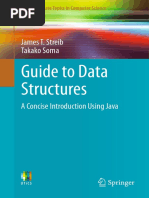 Guide Data Structures Concise Intro Using Java