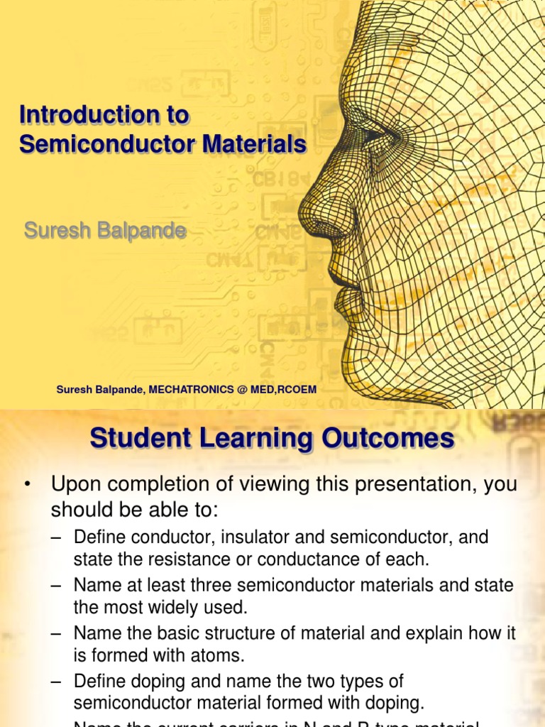 Introduction to Semiconductor Materials | PDF | Bipolar Junction ...