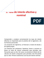 3 Tasa de Interés Efectiva y Nominal