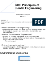 ENEN 603 Lecture 1 EnvironEng Sustainability