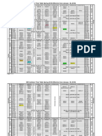 TimeTable Spring 2018 PDF